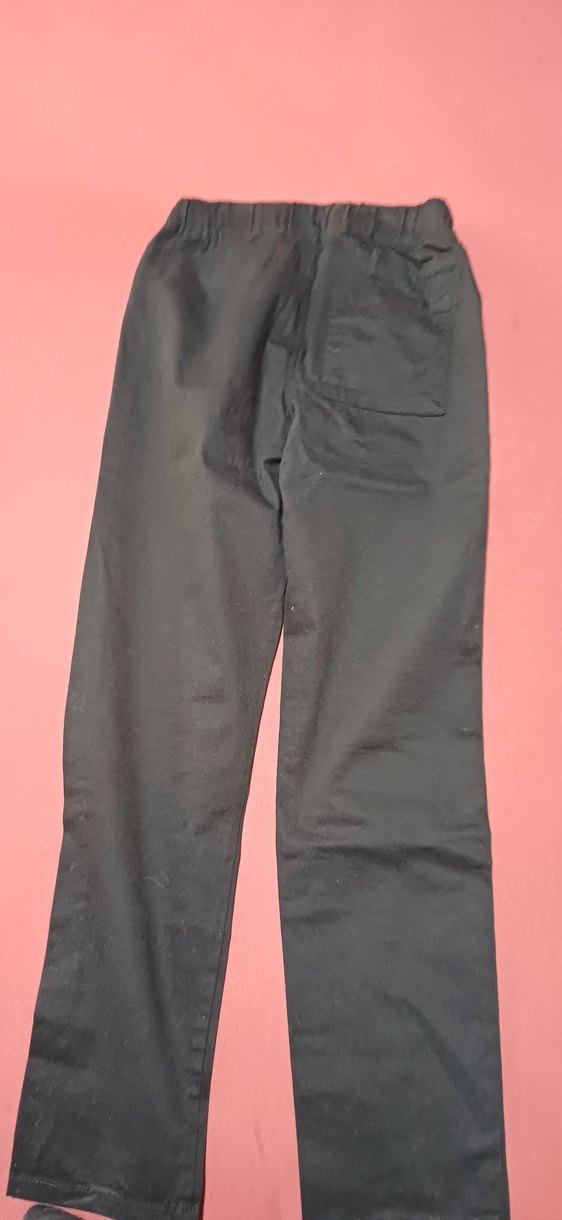 Erkek Çocuk Siyah  Rahat Kesim Pantolon - Görsel 2