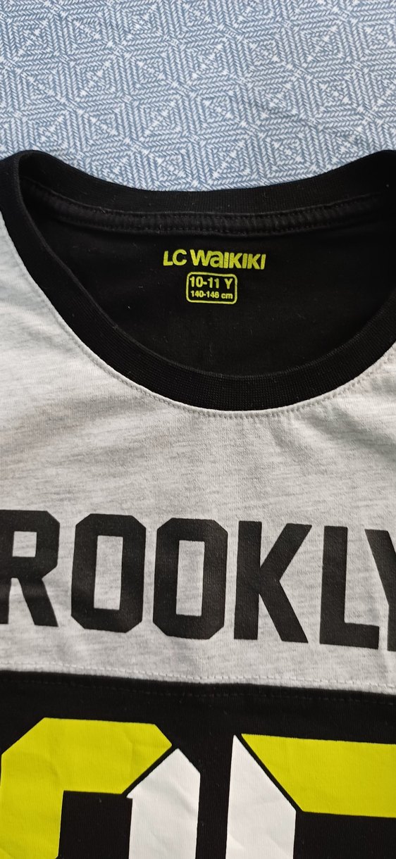 Gri Baskılı Erkek Çocuk sort Takımı - Görsel 3