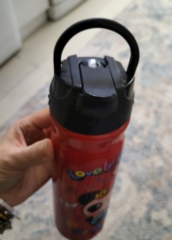 Çocuklar için renkli termal su matarası - Görsel 3