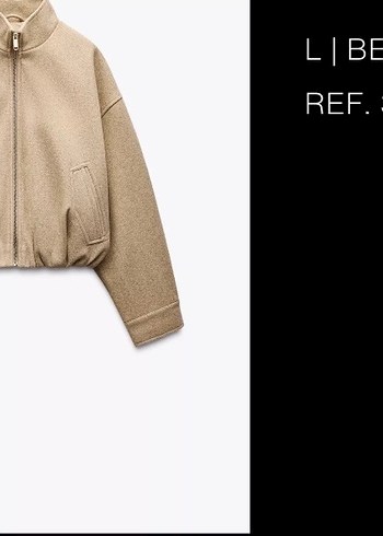 Zara Astarlı Kalın Ceket - Görsel 4