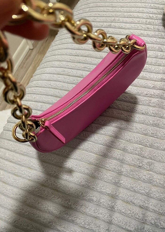 H&M Mini Pembe Çanta - Görsel 2