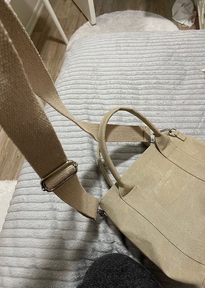 Pierre Cardin Kadın Kanvas Çanta - Görsel 3