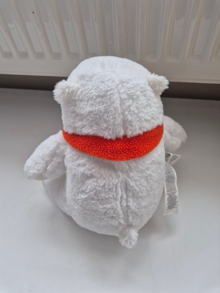 Beyaz Peluş Ayı Oyuncak - Görsel 2