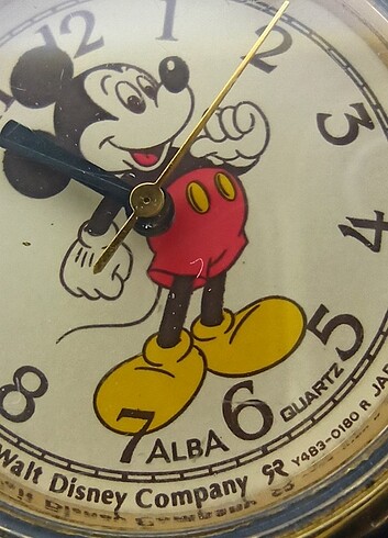 Vintage Seiko Alba mickey mouse bayan