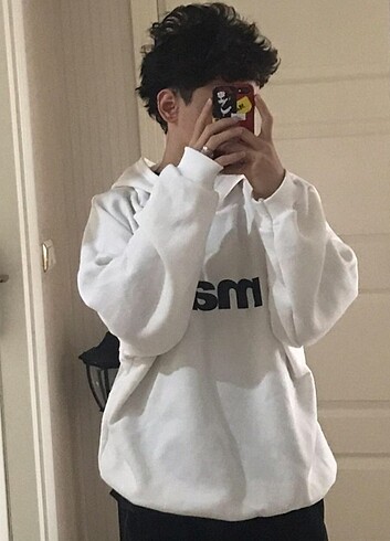 Mavi Unisex Sweatshirt 3 İplik Kalın Şordonlu İçi Pamuk