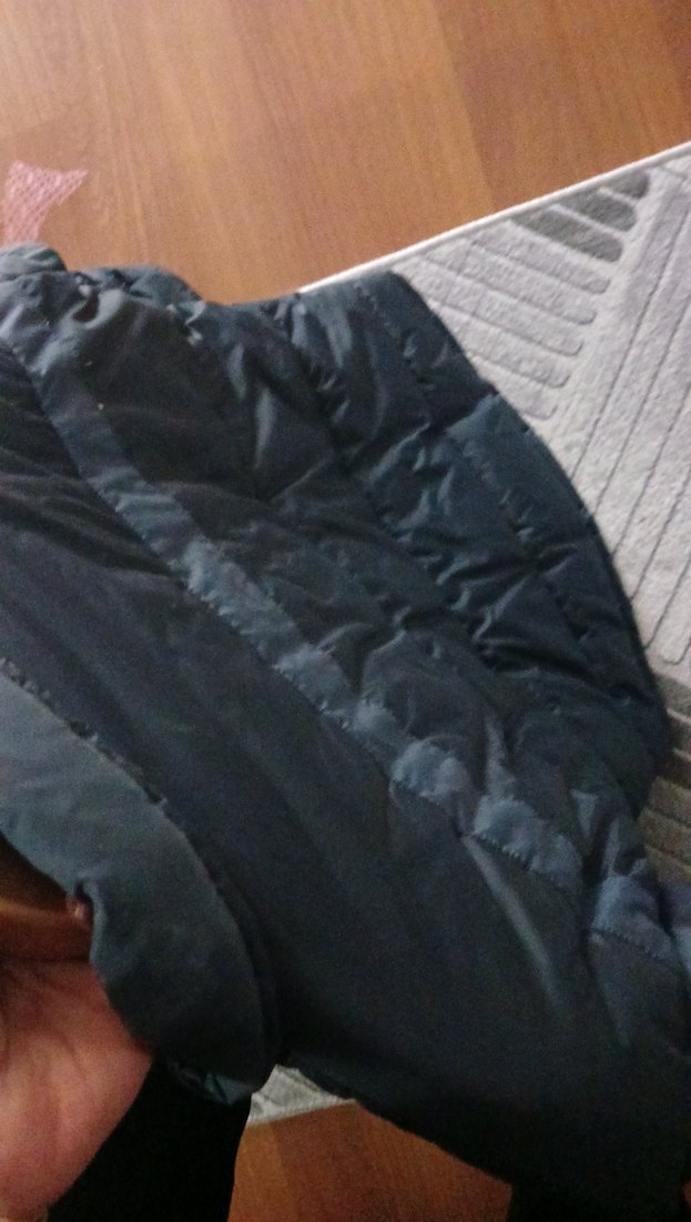 Fermuarlı Gri Kadın Kışlık Mont - Görsel 4