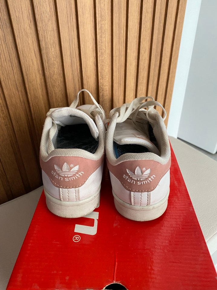 Beyaz Stiletto Topuklu Kadın Spor Ayakkabı - Görsel 5