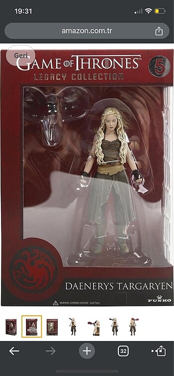 Game Of Thrones Daenerys Targaryen Figur