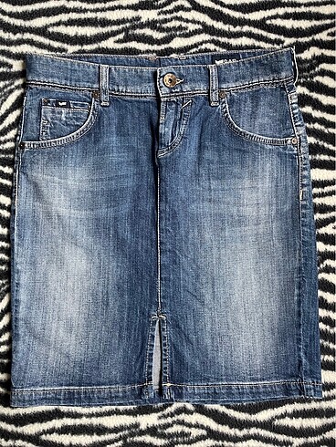 y2k gas denim kot etek