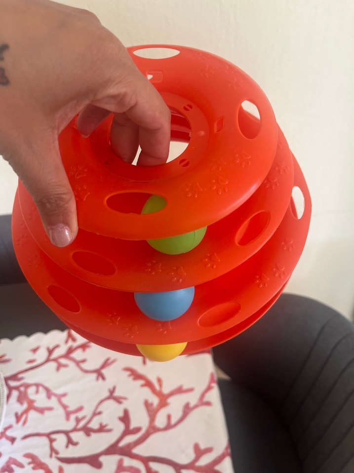 Renkli Toplu Kedi Oyuncağı - Görsel 2