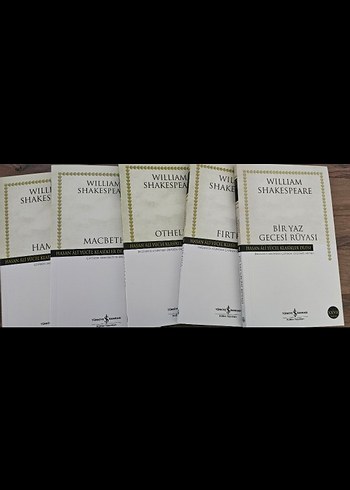 William Shakespeare Roman Seti 6 Kitap
