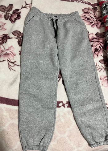 Gri Erkek Rahat Kesim Eşofman Altı - Görsel 4