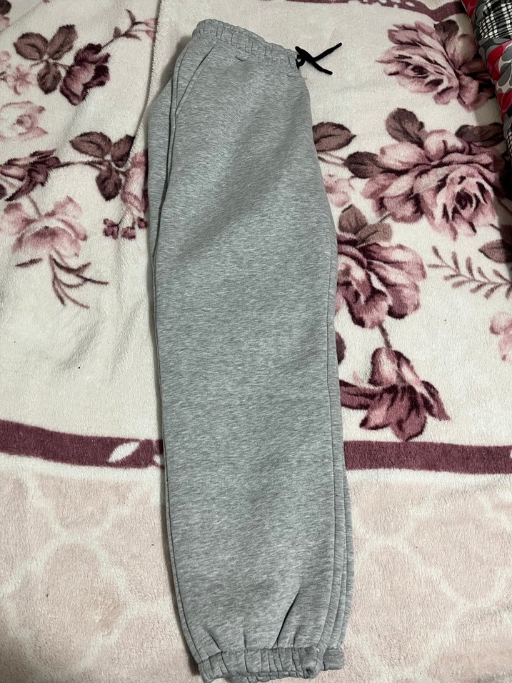 Gri Erkek Rahat Kesim Eşofman Altı - Görsel 3