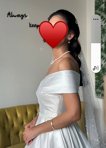 Saten gelinlik - Görsel 5