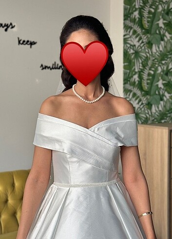 Saten gelinlik - Görsel 9