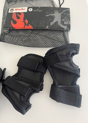 Siyah Motosiklet Dizlikleri veya scooter paten koruma - Görsel 4