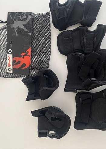 Siyah Motosiklet Dizlikleri veya scooter paten koruma - Görsel 5