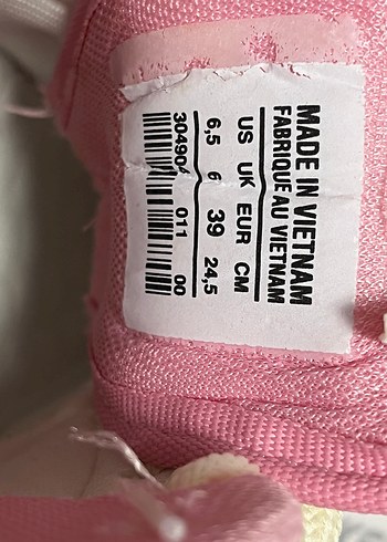 Nike Nike Pembe Baskılı Spor Ayakkabı