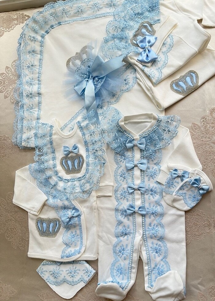 Erkek Bebek Yenidoğan Takımı - Görsel 3