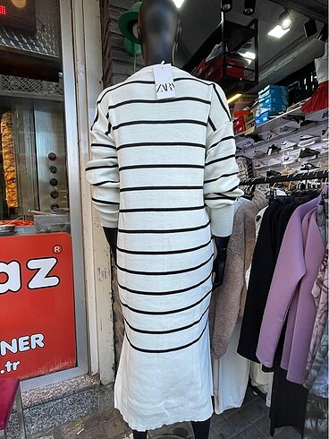 İhraç Fazlası Zara Uzun Elbise - Görsel 3