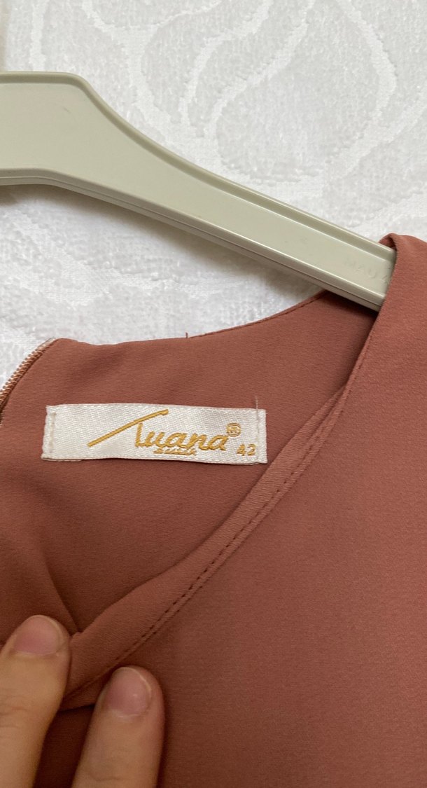 İnci Detaylı Uzun Kollu Kadın Bluz - Görsel 3