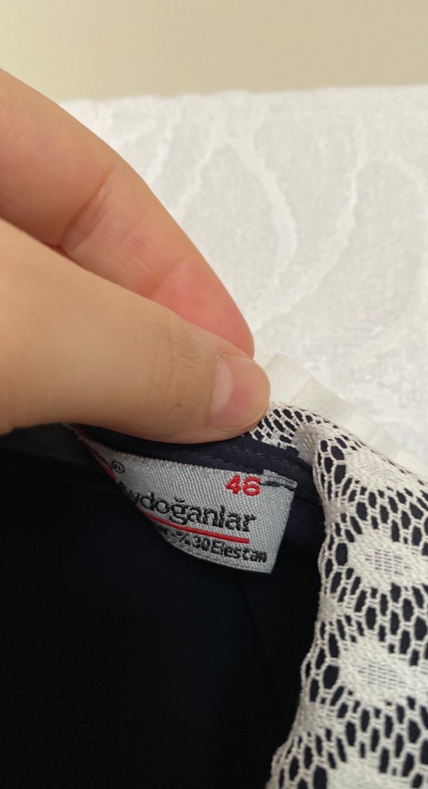 Lacivert Bluz - Görsel 2