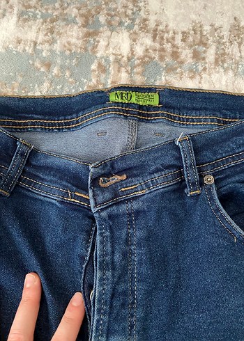 Parlak Mavi Erkek Denim Pantolon - Görsel 2