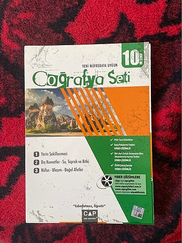 çap coğrafya seti