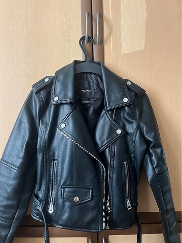 Pull and bear deri ceket