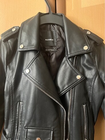Pull and Bear Pull and bear deri ceket