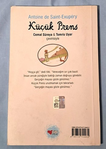 Küçük Prens - Cemal Süreya & Tomris Uyar Çevirisi - Görsel 2