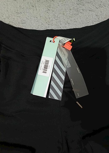 Off-White Fermuarlı Siyah Erkek Outdoor Eşofman