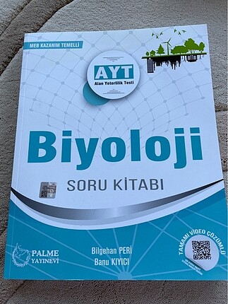 AYT Biyoloji soru kitabı