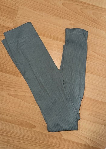 Turkuaz Pilili Kadın Taytı - Görsel 3