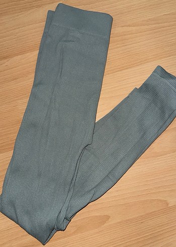 Turkuaz Pilili Kadın Taytı - Görsel 2