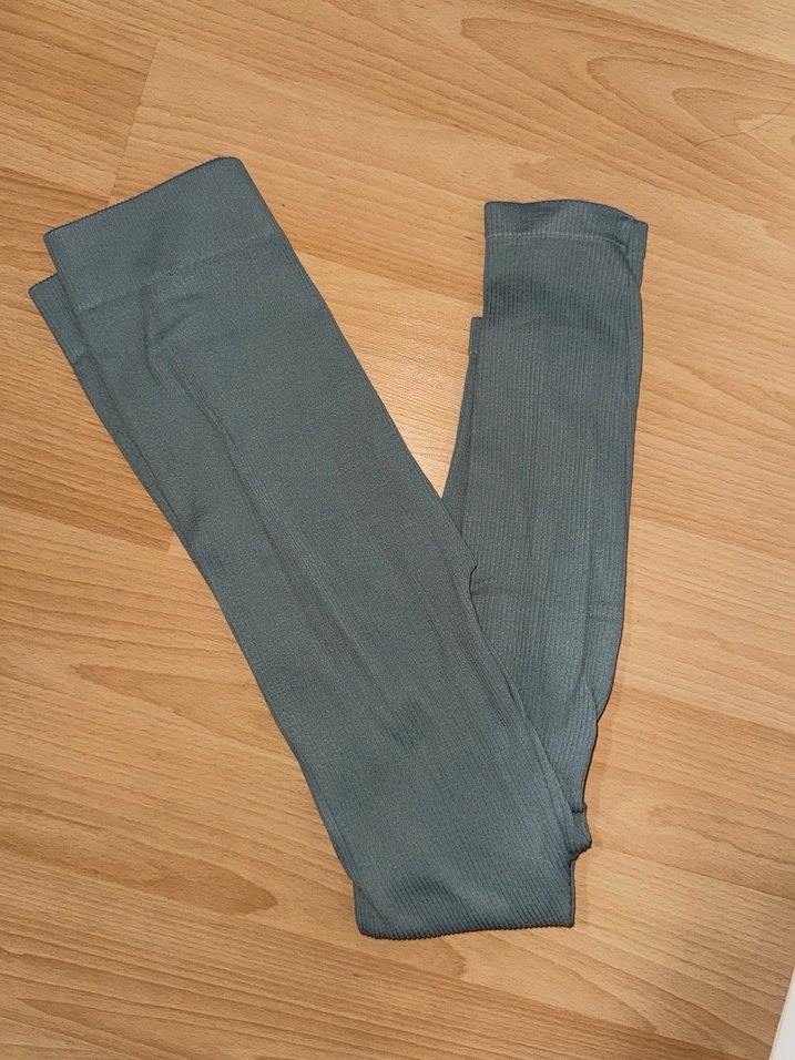 Turkuaz Pilili Kadın Taytı - Görsel 3