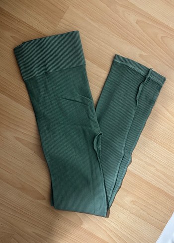 Yeşil Fitilli Tayt - Görsel 3