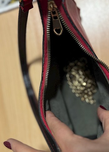 Kırmızı Kadın Çanta - Görsel 3