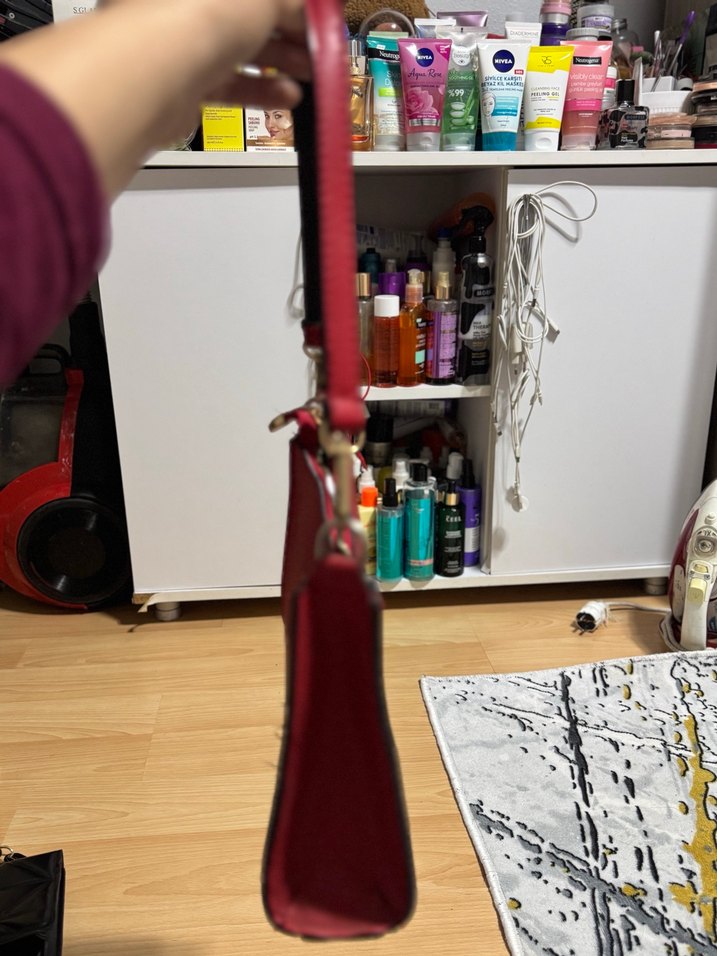 Kırmızı Kadın Çanta - Görsel 4