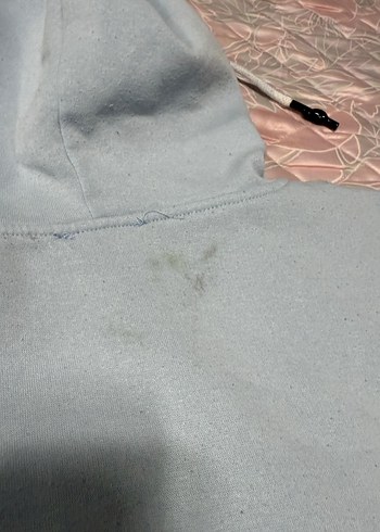 Gri Kapüşonlu Baskılı Kadın Sweatshirt - Görsel 3