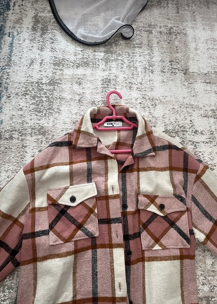 Uzun keten gömlek - Görsel 2