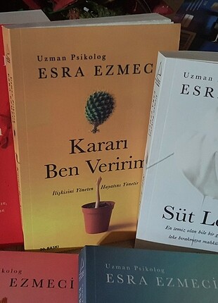  Beden Renk Esra Ezmeci 5 li kitap seti