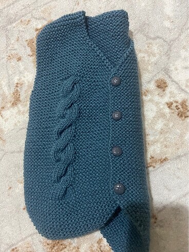 Örgü yelek - Görsel 2