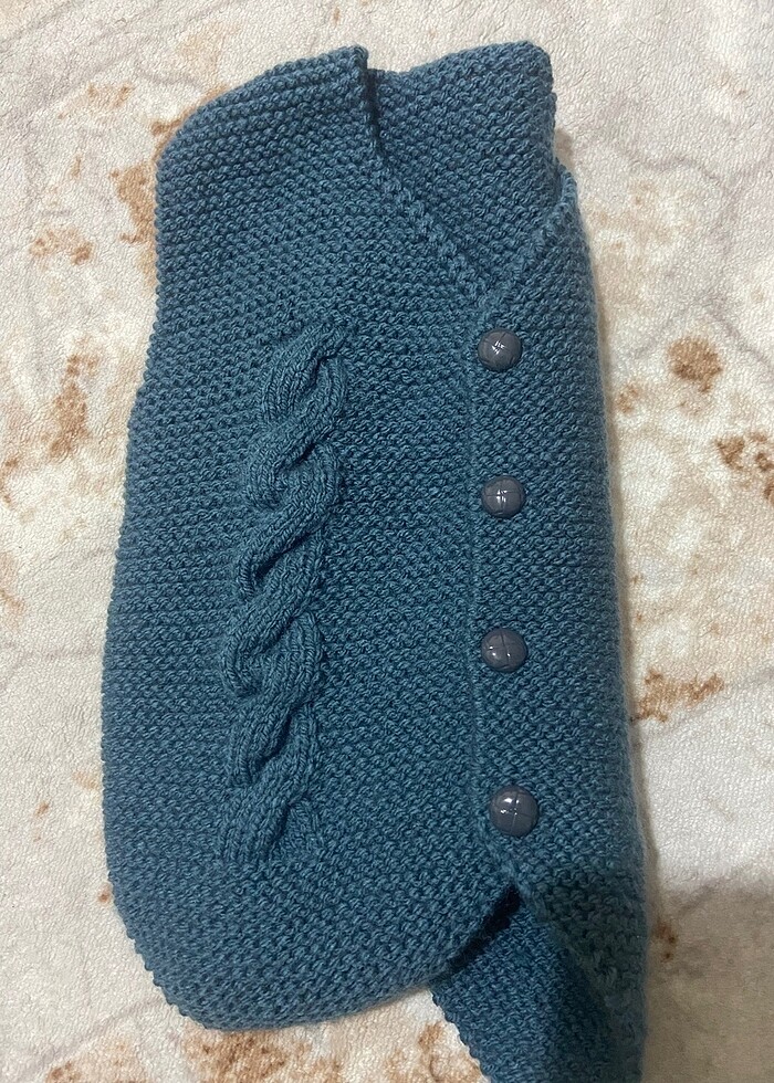 Örgü yelek - Görsel 2