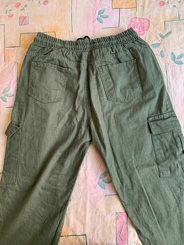 Trendyol & Milla Haki yeşil kargo bayan pantolon