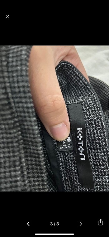 Koton kumaş pantolon - Görsel 3