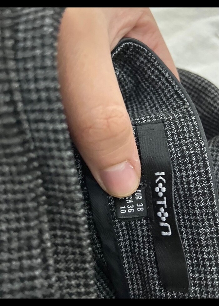 Koton kumaş pantolon - Görsel 3