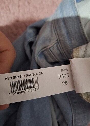 28 Beden Kot pantolon 