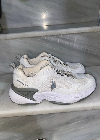 U.S Polo Assn. Beyaz Mesh Sneaker