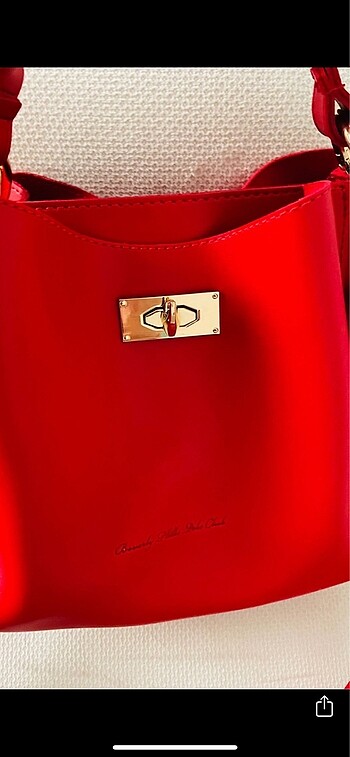 Beverly Hills Polo Club Kırmızı askılı çanta